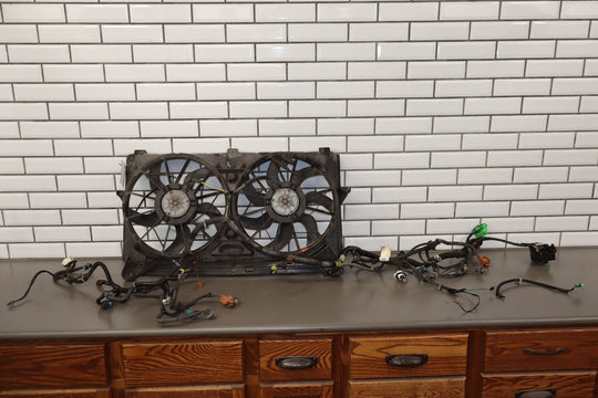 2003 - 2003 GMC Chevy GMT800 5.3L Electric Cooling Fan Kit with Harness