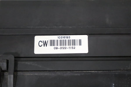 2003-2004 Chevrolet Corvette C5 - Engine Fuse Box 10316193