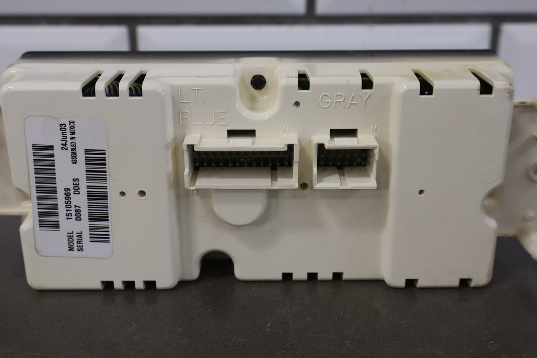 2003 - 2004 Hummer H2 - Climate Control 15832311