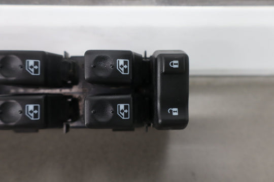2003 - 2004 Hummer H2 Front Left Driver Master Window Switch No Bezel