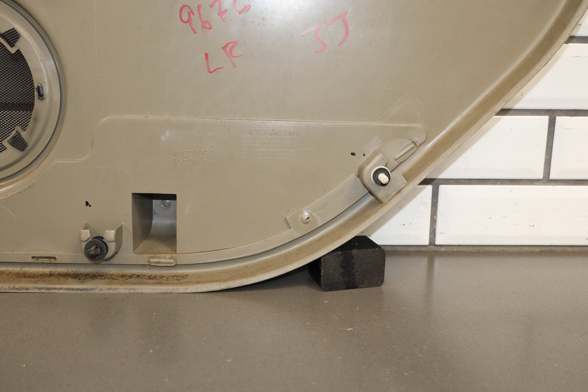2003-2004 Hummer H2- Left Rear Interior Trim Panel Wheat 502 10358806