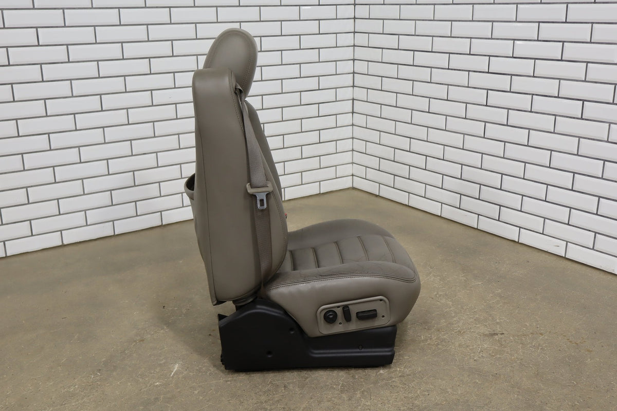 2003-2004 Hummer H2 Right Front Seat Leather Wheat 502 19127253