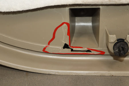2003-2004 Hummer H2 - Right Rear Interior Trim Panel Wheat 502 10358808
