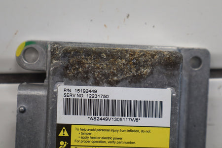 2003-2004 Hummer H2 SRS Module 15192449