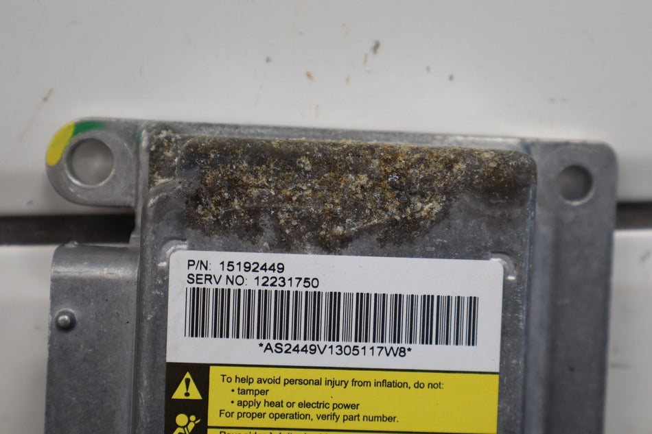 2003-2004 Hummer H2 SRS Module 15192449