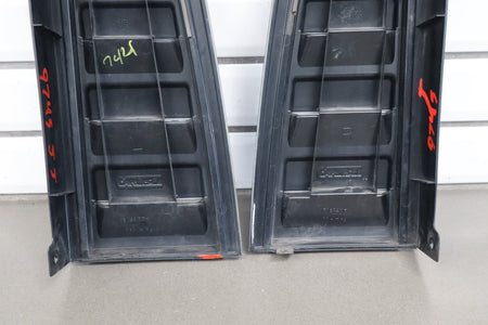 2003-2004 Hummer H2 Taillight Set Left Right W/ Painted Tail Panel Moldings