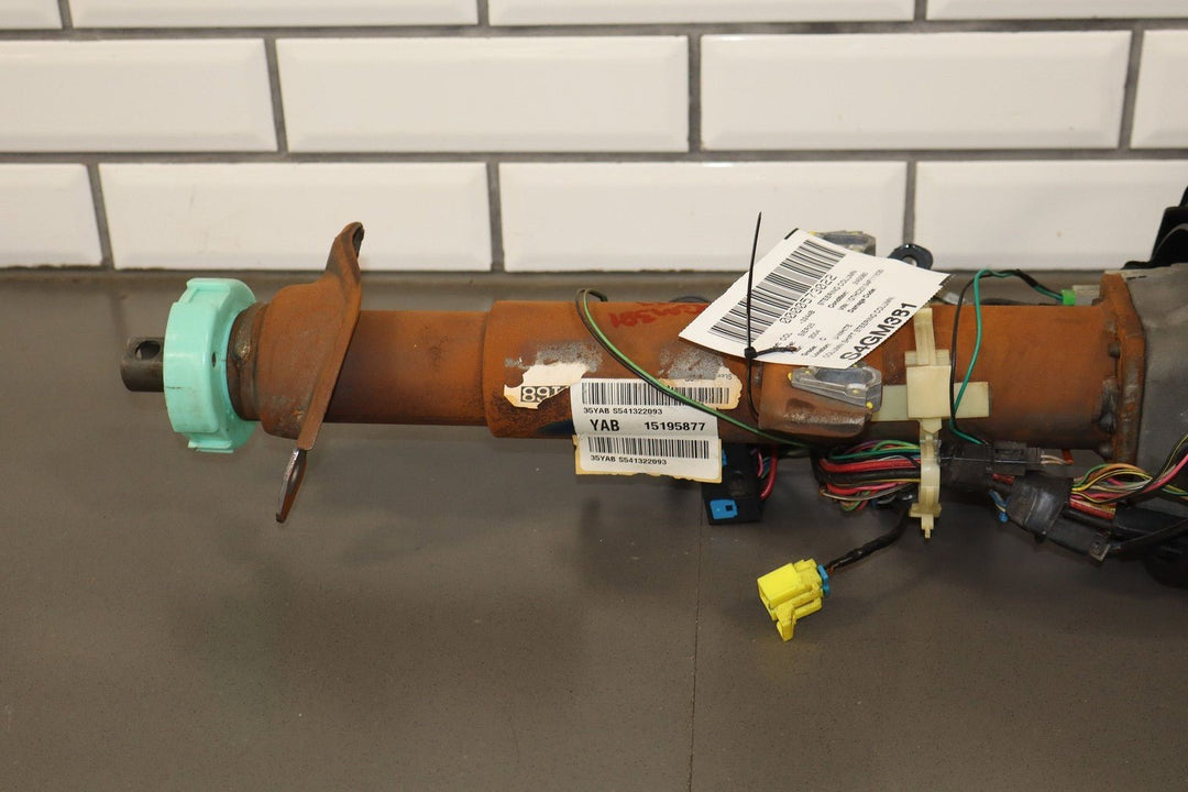 2003 - 2005 GMC Sierra 2500HD Tilt Steering Column with Keys/Switches 19133736