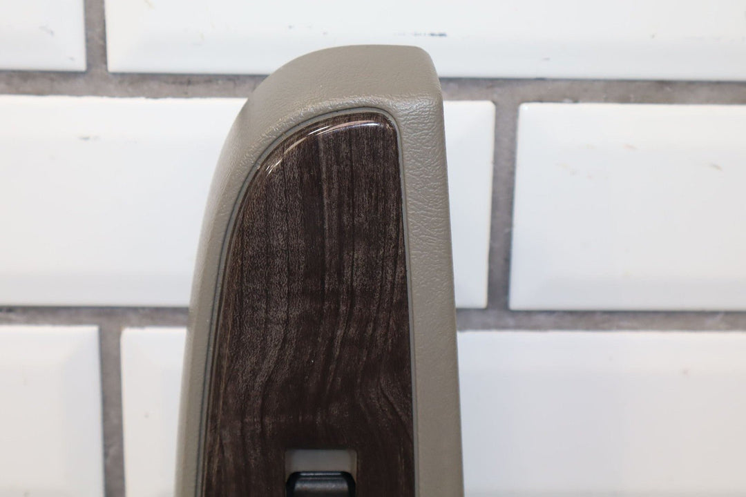 2003 - 2005 GMC Yukon Denali Front Door Pair Woodgrain Stone Gray