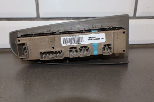 2003 - 2005 GMC Yukon Denali Front Door Pair Woodgrain Stone Gray