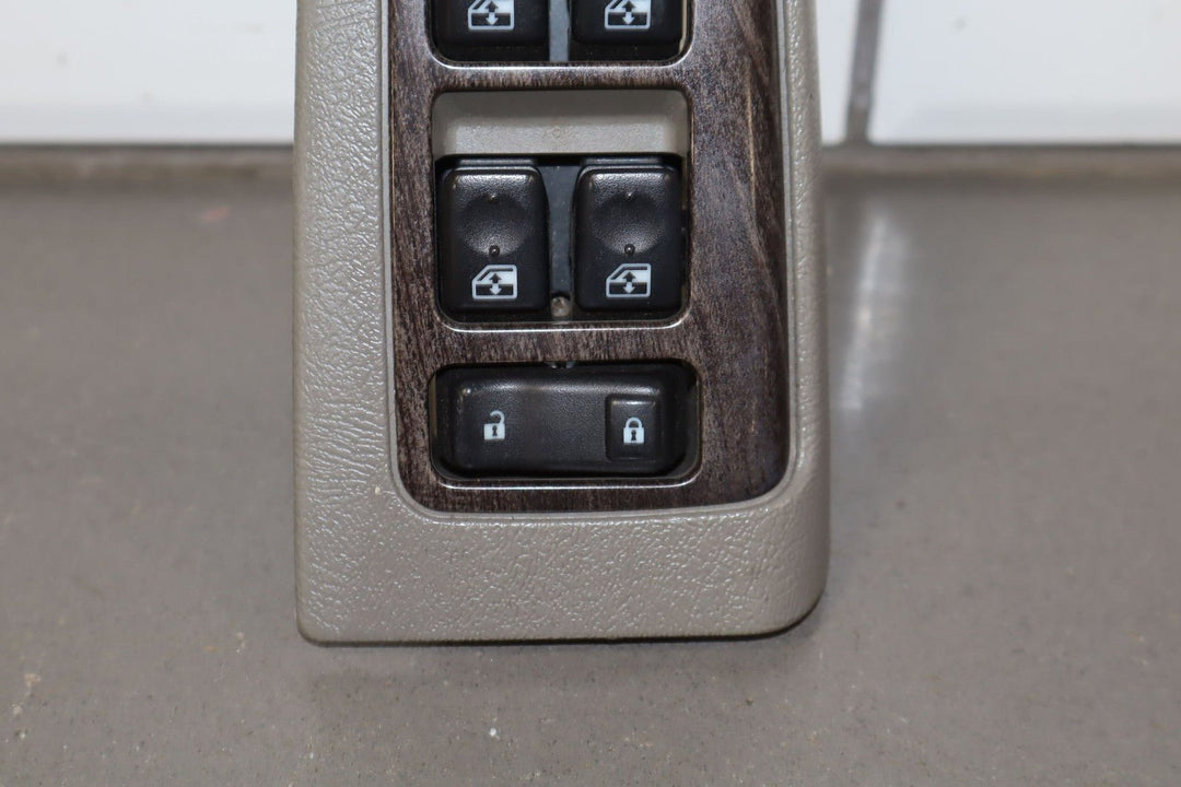 2003 - 2005 GMC Yukon Denali Front Door Pair Woodgrain Stone Gray