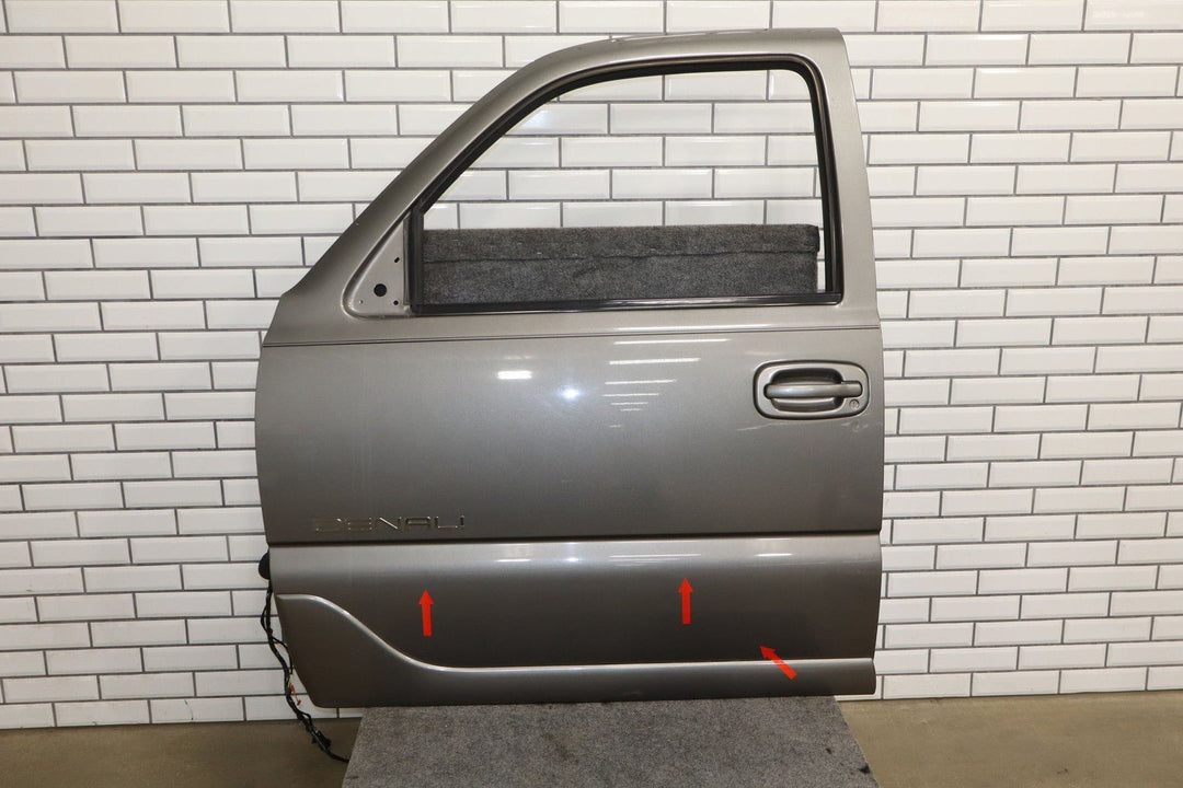 2003 - 2005 GMC Yukon Denali GMT800 Left Front Door Steel Grey