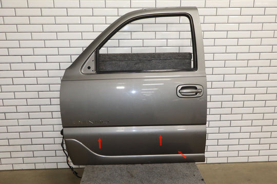 2003 - 2005 GMC Yukon Denali GMT800 Left Front Door Steel Grey