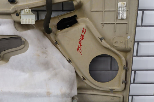 2003 - 2005 GMC Yukon Denali Right Front Door Trim Panel Stone Gray