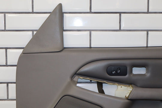2003 - 2005 GMC Yukon Denali Right Front Door Trim Panel Stone Gray