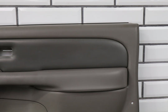 2003 - 2005 GMC Yukon Denali Right Front Door Trim Panel Stone Gray