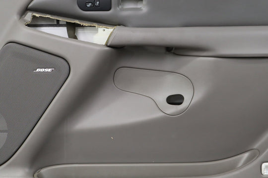 2003 - 2005 GMC Yukon Denali Right Front Door Trim Panel Stone Gray