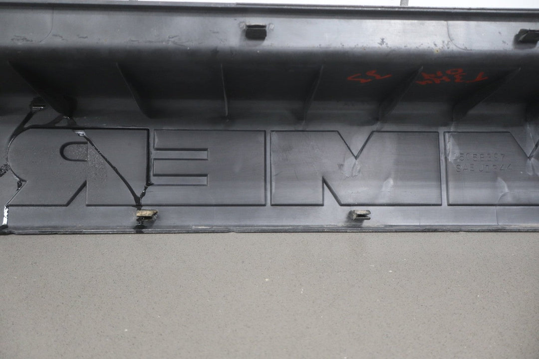 2003 - 2005 Hummer H2 Rear Bumper Center Plastic Cover 12335668 OEM