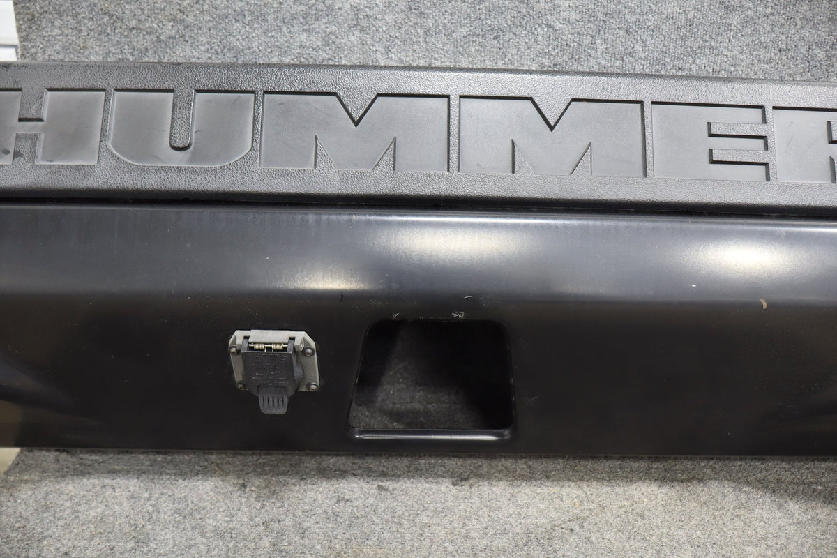 2003-2005 Hummer H2 Rear Bumper Pewter 11