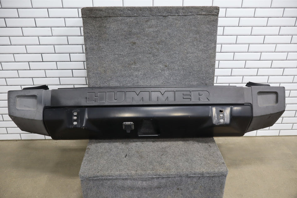2003-2005 Hummer H2 Rear Bumper Pewter 11