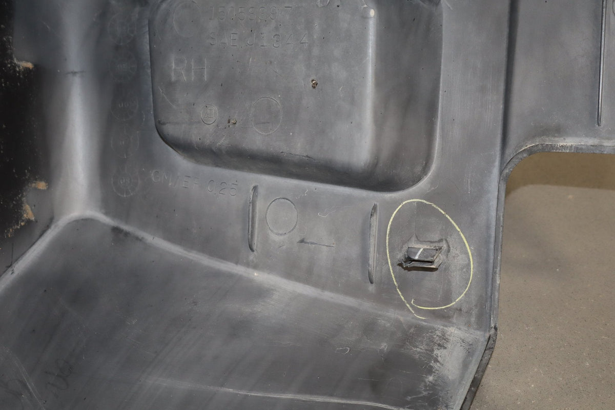 2003-2005 Hummer H2- Right Rear Bumper Extension 12335666