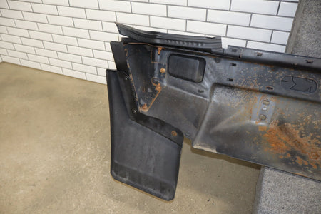2003-2005 Hummer H2 SUV Rear Bumper Assembly W/ End Caps - Sun Fade, Drilled