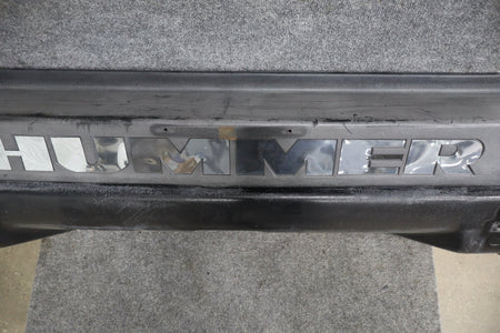 2003-2005 Hummer H2 SUV Rear Bumper Assembly W/ End Caps - Sun Fade, Drilled