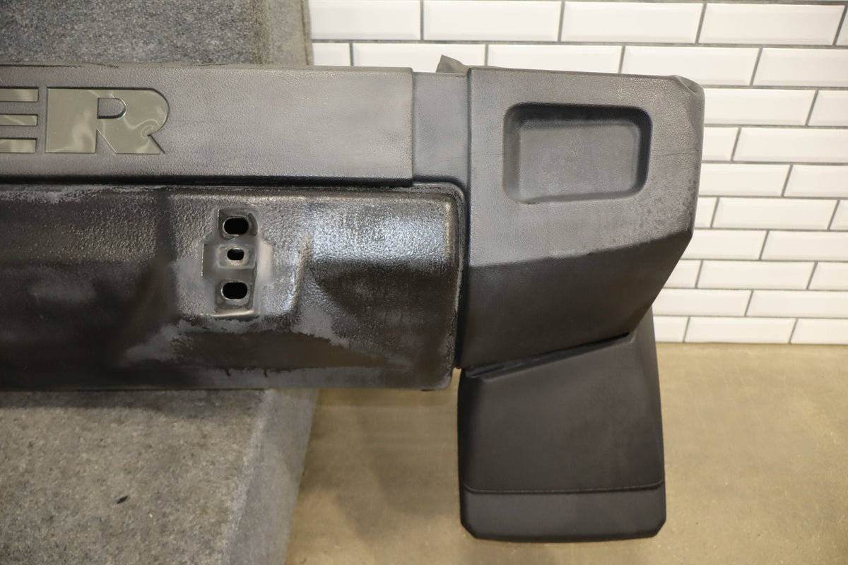 2003-2005 Hummer H2 SUV Rear Bumper Assembly W/ End Caps - Sun Fade, Drilled