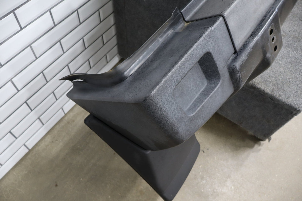 2003-2005 Hummer H2 SUV Rear Bumper Assembly W/ End Caps - Sun Fade, Drilled