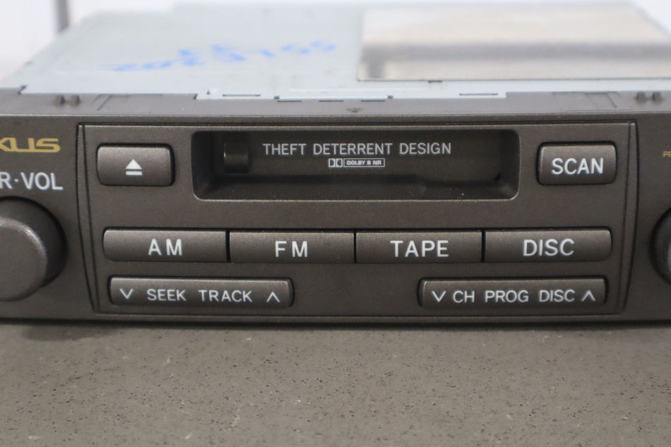 2003-2005 Lexus GX470 Radio Control Unit 86120-60441 Cassette Player
