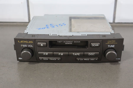 2003-2005 Lexus GX470 Radio Control Unit 86120-60441 Cassette Player