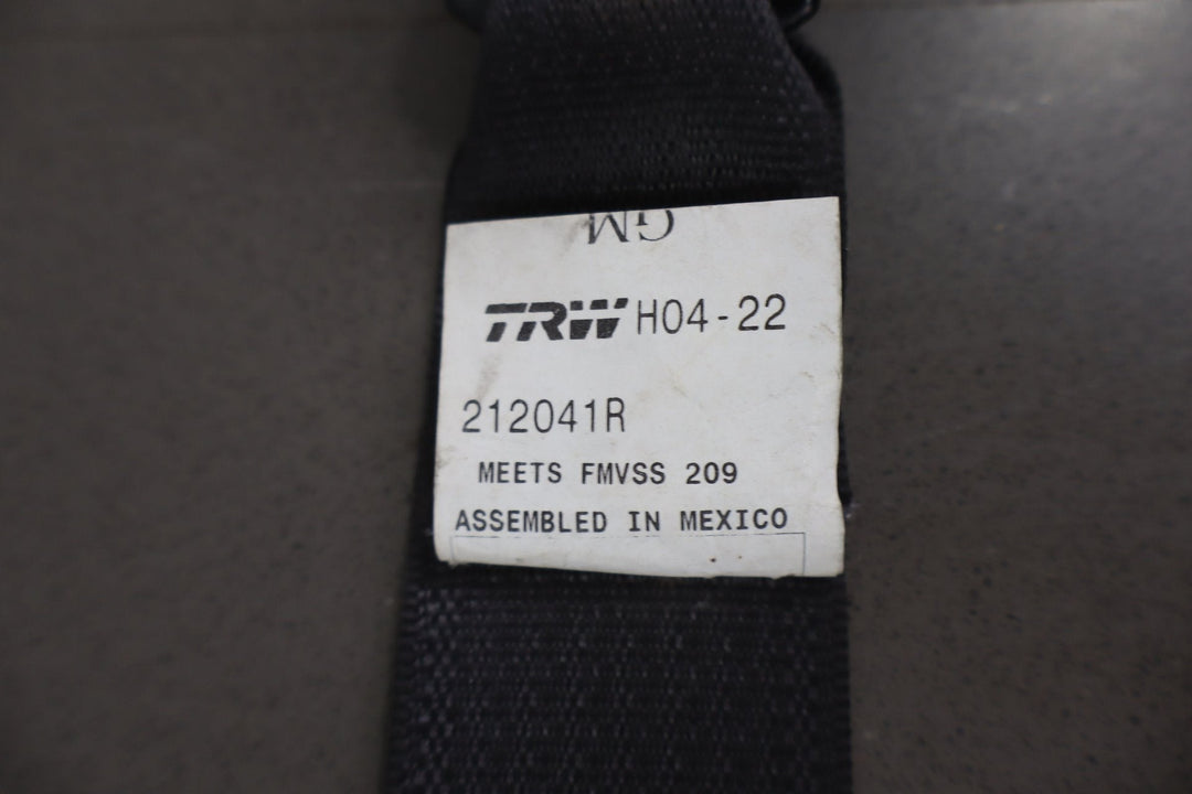 2003 - 2006 Chevy SSR Front Right RH Passenger Seat Belt Retractor (Ebony 19i)