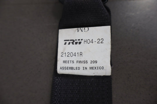 2003 - 2006 Chevy SSR Front Right RH Passenger Seat Belt Retractor (Ebony 19i)