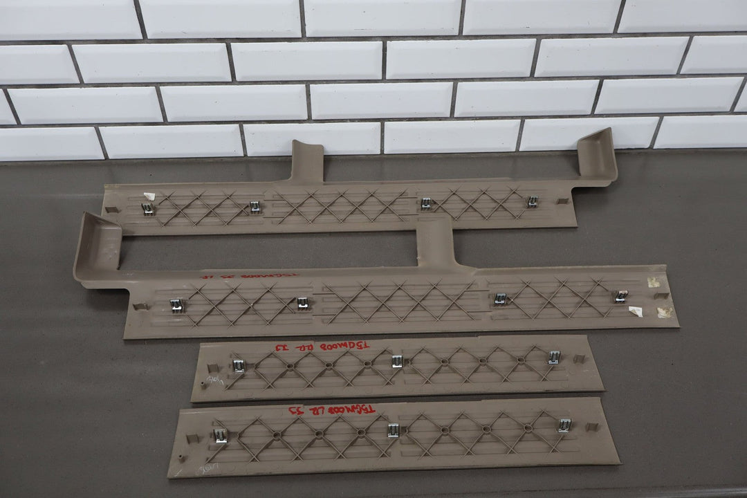 2003 - 2006 GMC Sierra 2500 HD Crew Cab Set x4 Door Sill Entry Plates OEM