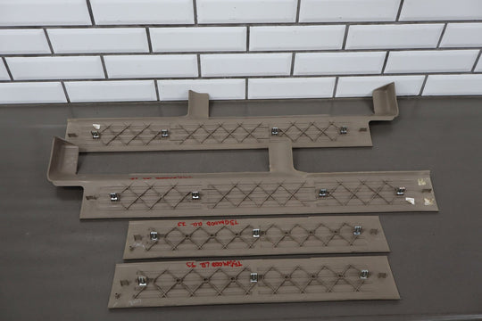 2003 - 2006 GMC Sierra 2500 HD Crew Cab Set x4 Door Sill Entry Plates OEM