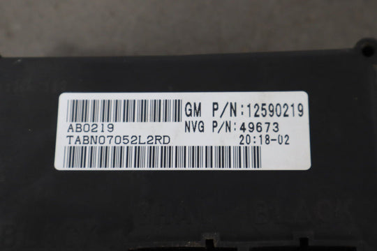 2003 - 2006 GMC Sierra 2500HD Transfer Case Control Module 12590219 Genuine