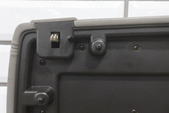 2003 - 2006 GMC Yukon Console Lid OEM Stone Gray 922