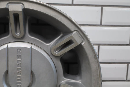 2003-2007 Hummer H2 17x8.5 OEM Wheel- Single Silver