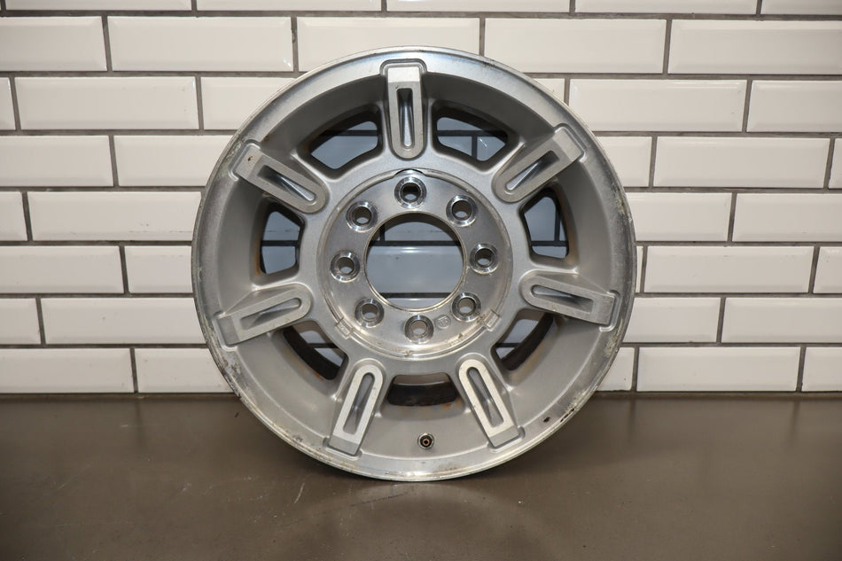 2003-2007 Hummer H2 17x8.5 OEM Wheel - Single Silver