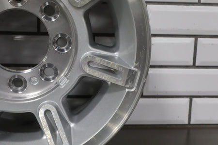 2003-2007 Hummer H2 17x8.5 OEM Wheel- Single Silver