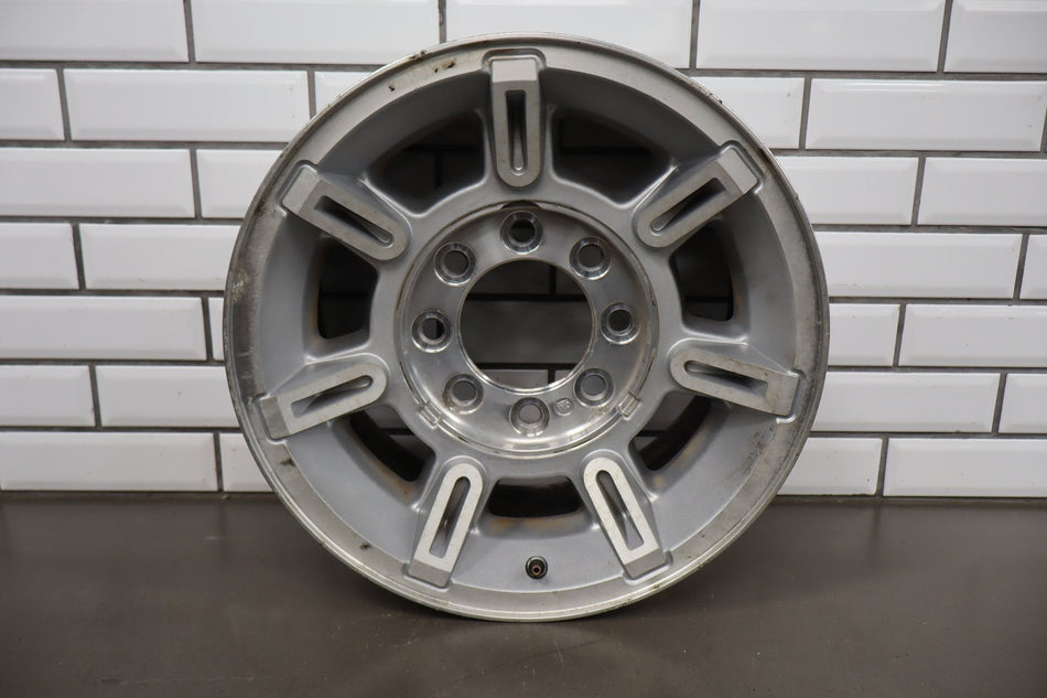 2003-2007 Hummer H2 17x8.5 OEM Wheel - Single Silver