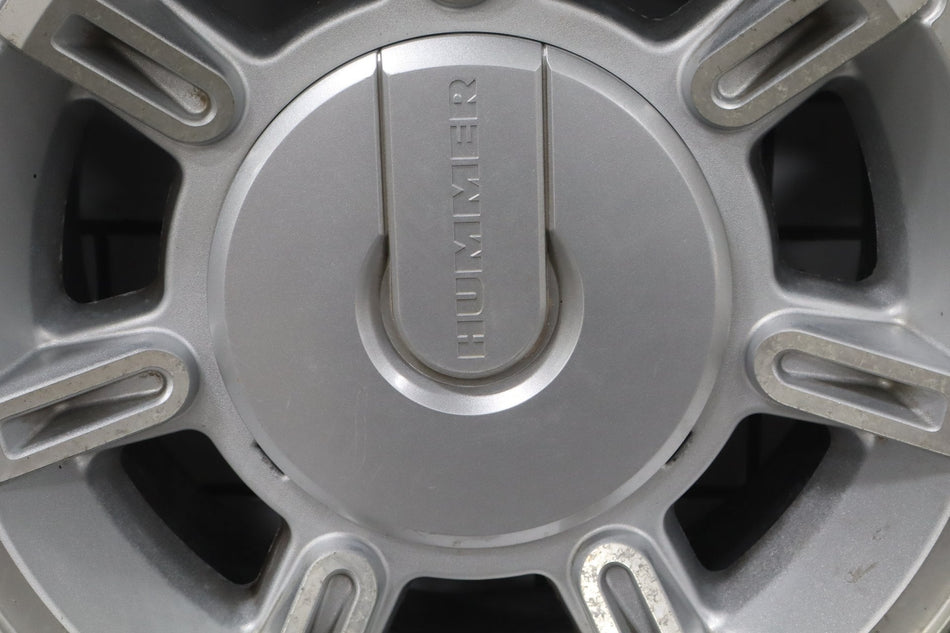 2003-2007 Hummer H2 17x8.5 OEM Wheel- Single Silver