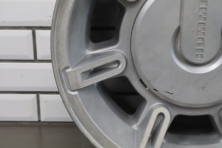 2003-2007 Hummer H2 17x8.5 OEM Wheel- Single Silver