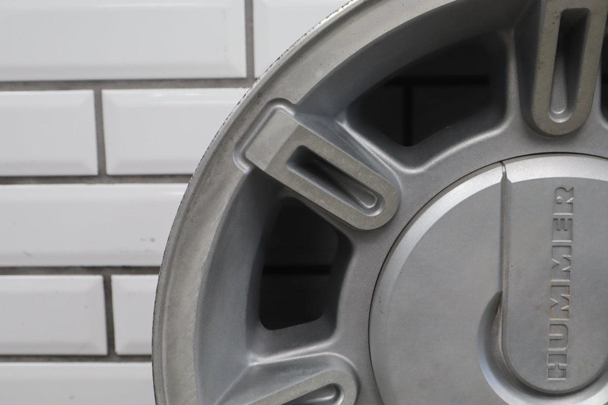 2003-2007 Hummer H2 17x8.5 OEM Wheel- Single Silver