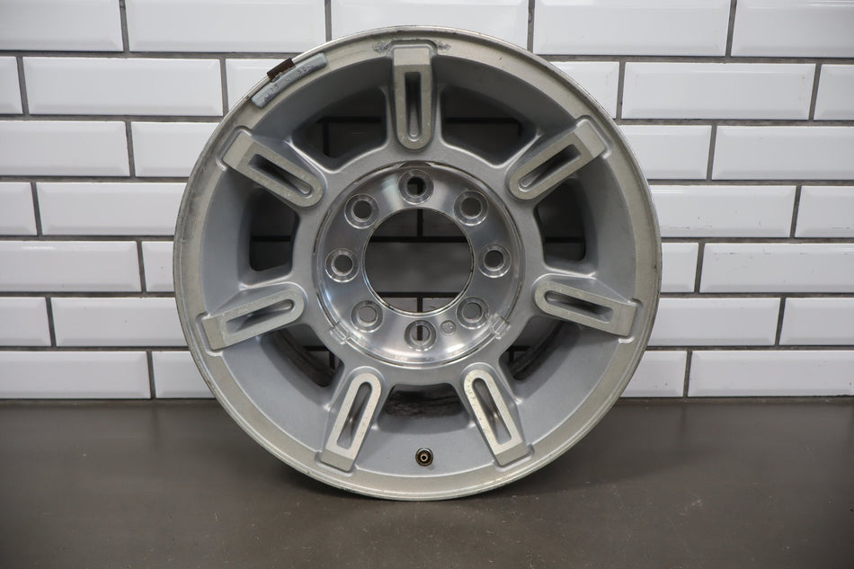 2003-2007 Hummer H2 17x8.5 OEM Wheel- Single Silver
