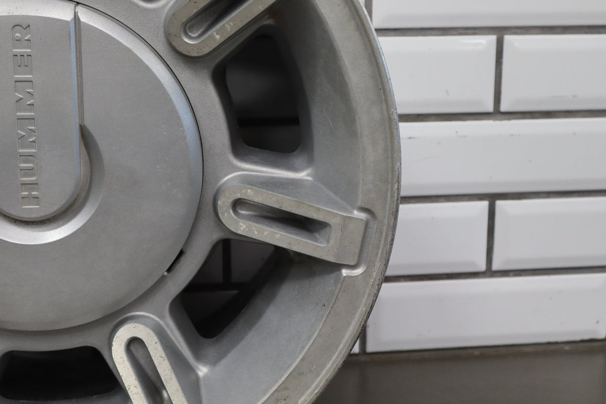 2003-2007 Hummer H2 17x8.5 OEM Wheel- Single Silver