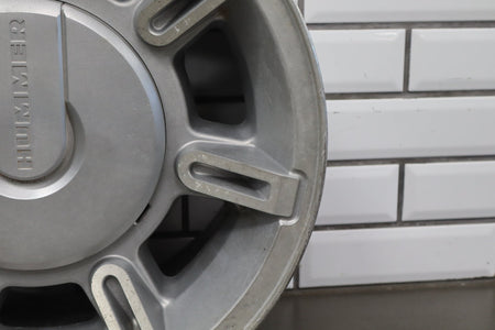 2003-2007 Hummer H2 17x8.5 OEM Wheel- Single Silver