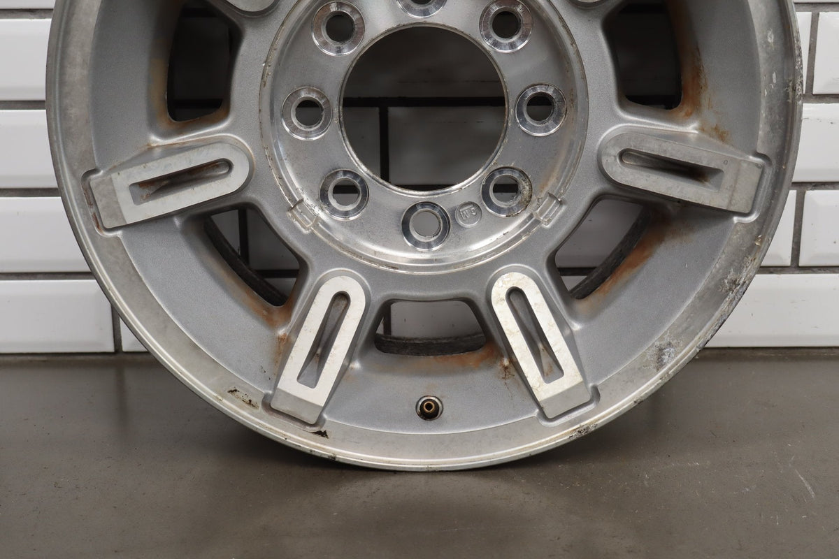 2003-2007 Hummer H2 17x8.5 OEM Wheel - Single Silver