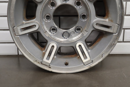 2003-2007 Hummer H2 17x8.5 OEM Wheel - Single Silver