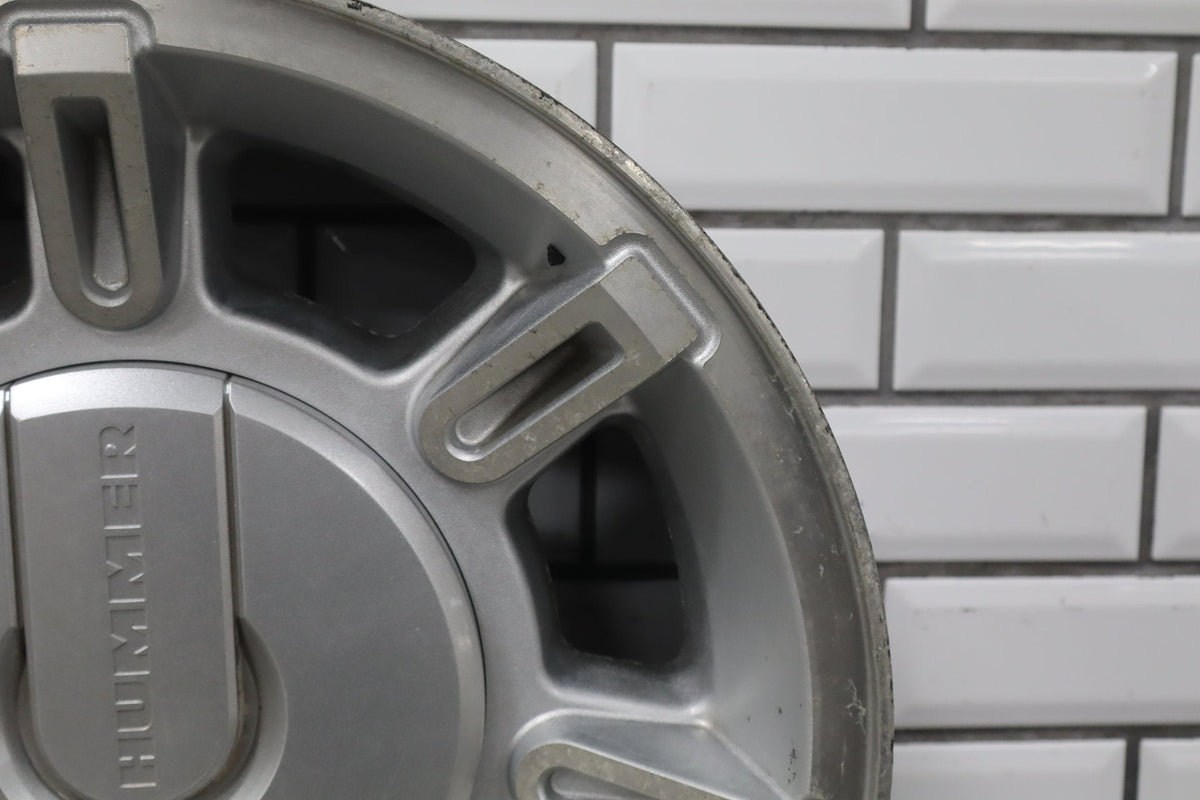 2003-2007 Hummer H2 17x8.5 OEM Wheel- Single Silver