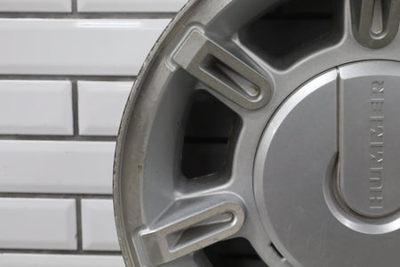 2003-2007 Hummer H2 17x8.5 OEM Wheel- Single Silver